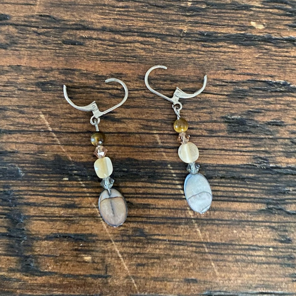 Hand Crafted Earthy Tone Earrings